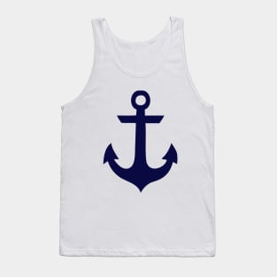 Blue Anchor Tank Top